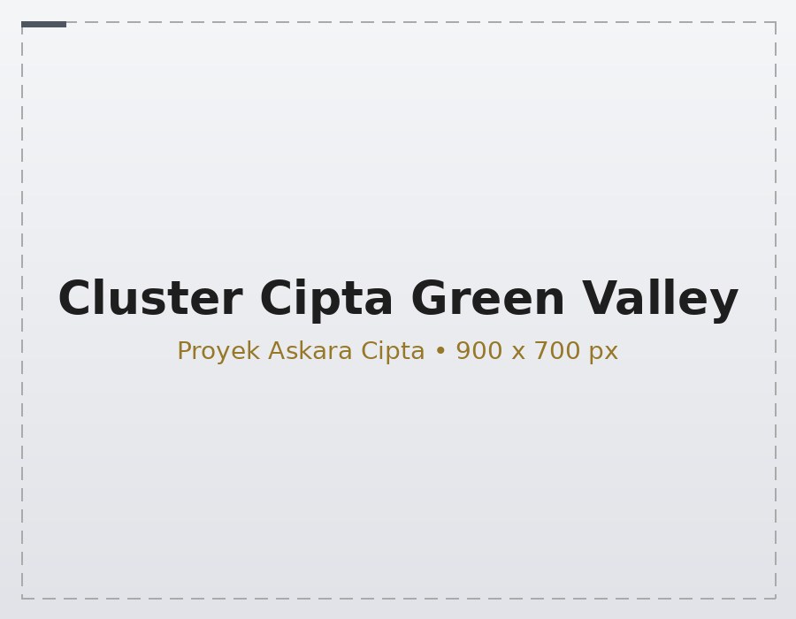 Cluster Cipta Green Valley